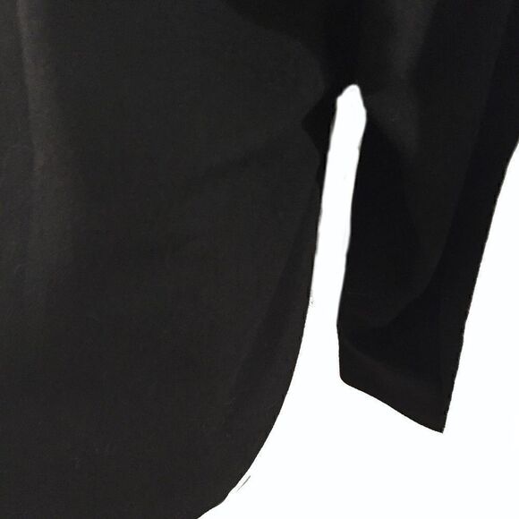 Funktional Black Front Fold Blouse XS-Viscose New - Picture 6 of 7